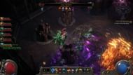 While not a dangerous fight, if you take Yama lightly, you'll suddenly be overwhelmed with damage (Image via GGG)